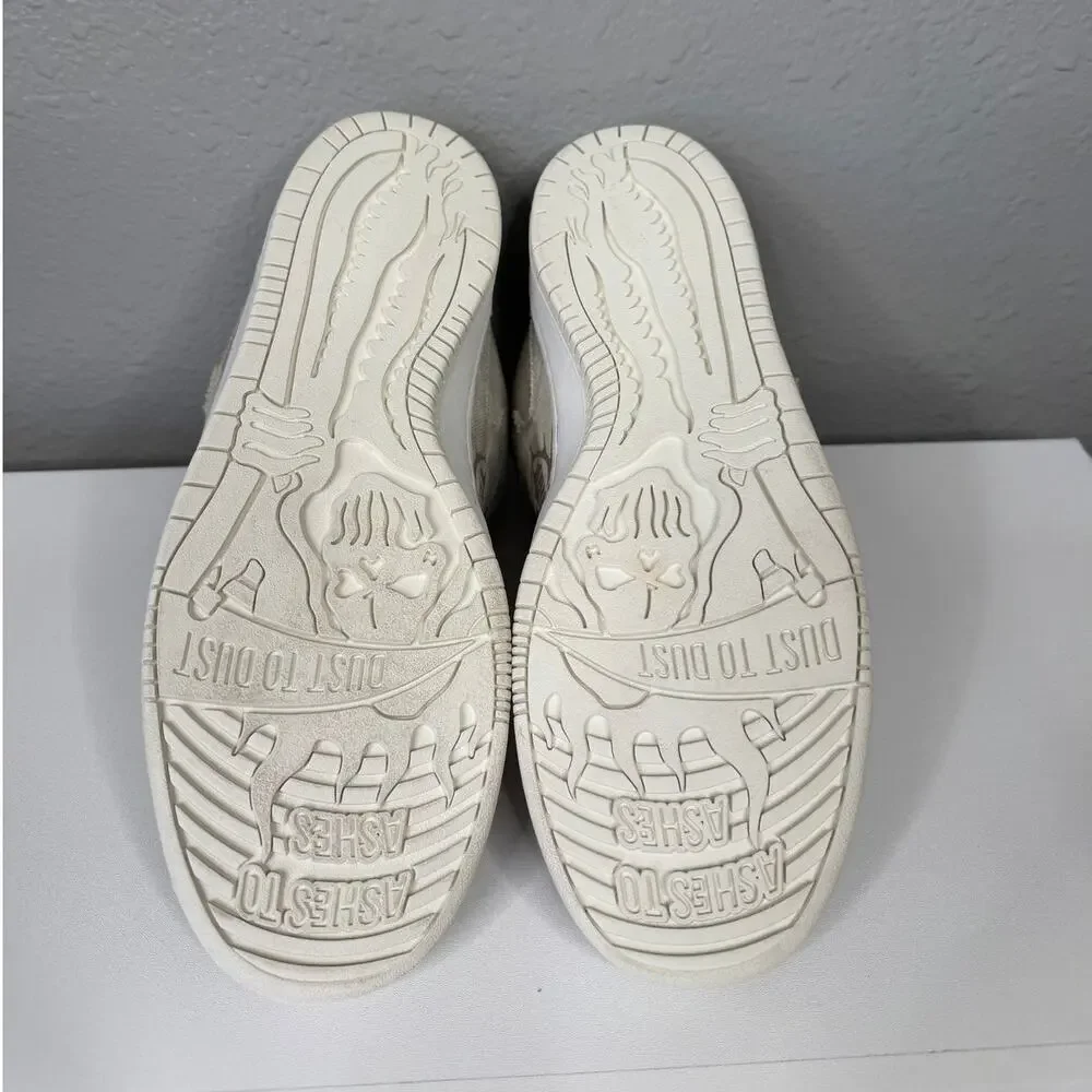 Warren Lotas Revamps The Reaper In Desert Canvas Sneakers / Size-9.5